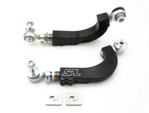 Ford Mustang Camber Arms (2) - Rear Upper - SPL Parts - SPL RUA S550 - Blue - `15-`27